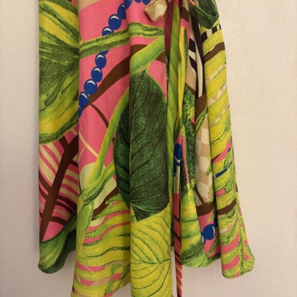 Farm Rio Wrap Dress, Sz P - Picture 8 of 10